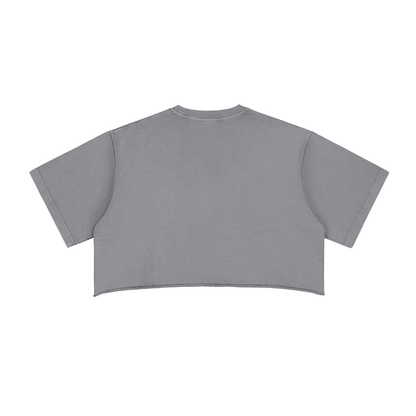 Women's AGX Snow Washed Crop Top Monotone